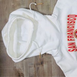 49ers turtle meek hodie for women size small